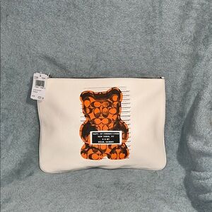 Coach Gummy Bear Clutch/Pouch